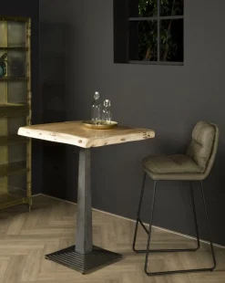 Boomstam Bartafel Bistro 80 x 105 cm - Loft24.nl