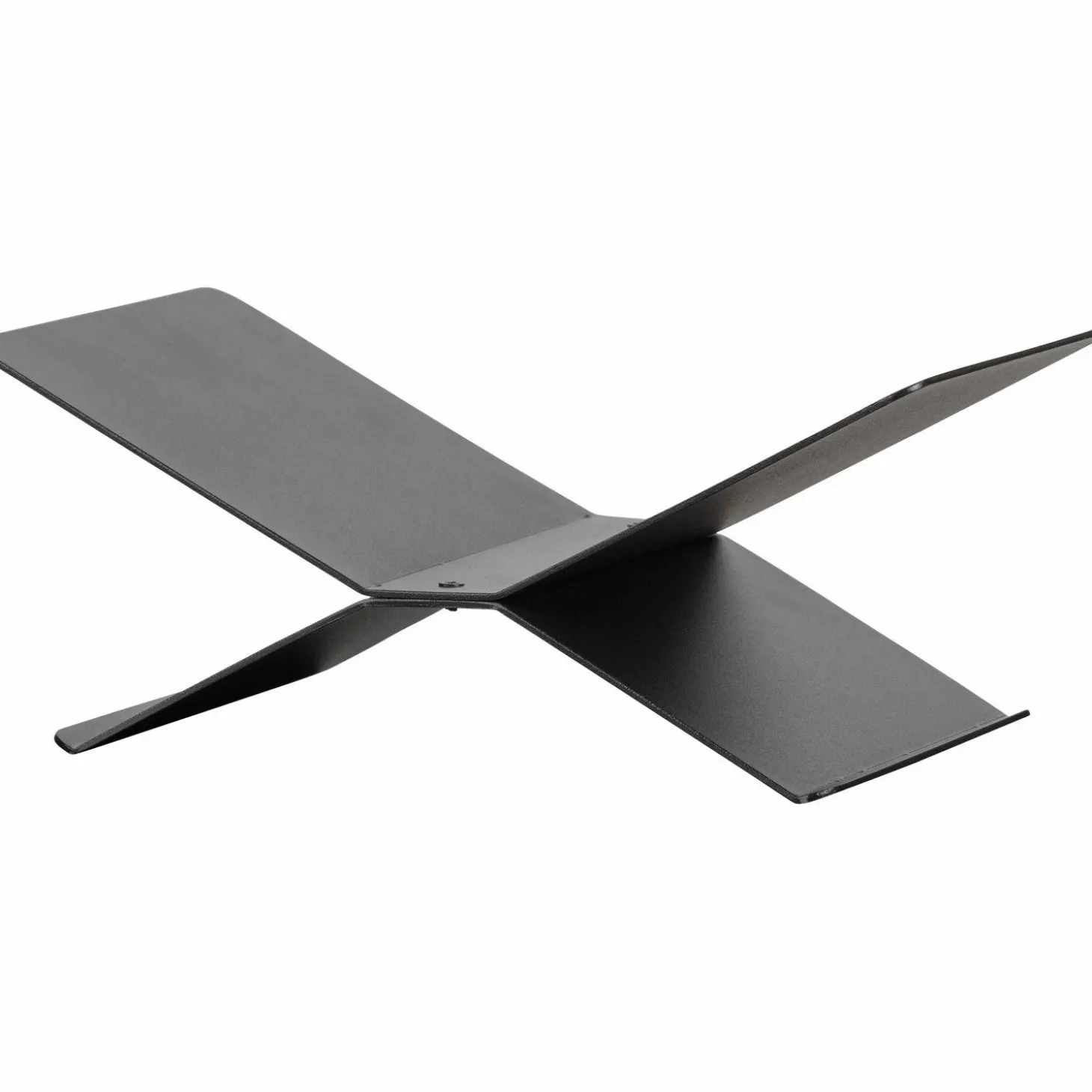 Brook boekenstandaard liggend metaal zwart - Loft24.nl