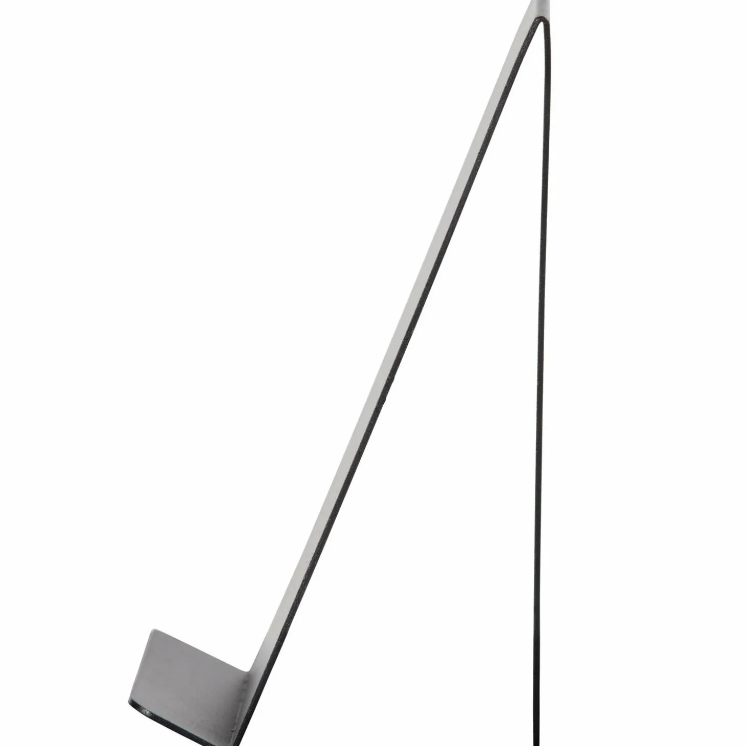 Brook boekenstandaard staand metaal zwart - Loft24.nl