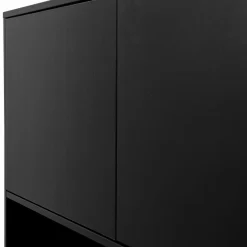 Buffetkast Finca Mat zwart, 170 x 110cm, kleur Zwart - Loft24.nl