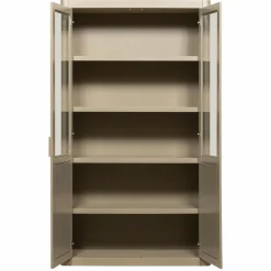 Buffetkast Gunnar Grenenhout, 217 x 120cm, kleur Mud - Loft24.nl