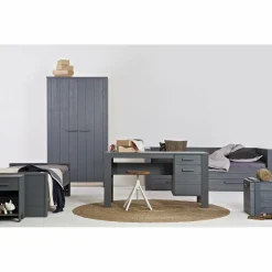 Bureau Dennis - Steel Grey - Loft24.nl