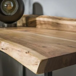 Bureau Edge Live Acaciahout 110x60 cm - Loft24.nl