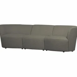 Coco 3-zits bouclé warm groen - Loft24.nl