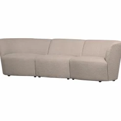 Coco 3-zits bouclé zand - Loft24.nl