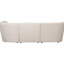 Coco 3-zits ronding rechts bouclé creme - Loft24.nl