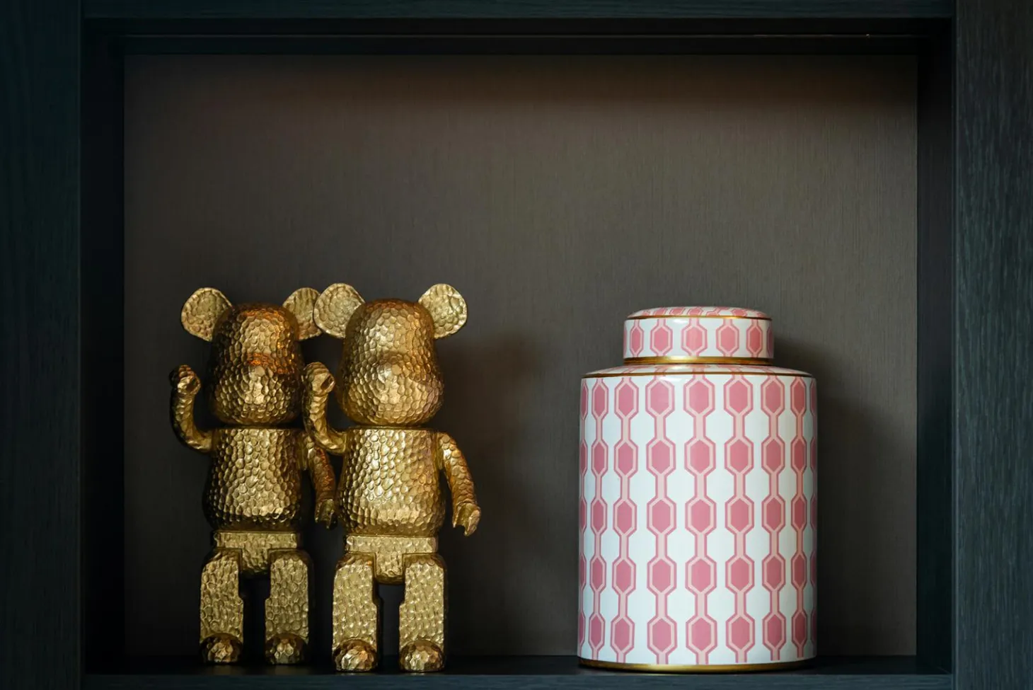 Decoratie Beer kleur goud - Loft24.nl