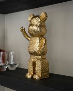 Decoratie Beer kleur goud - Loft24.nl