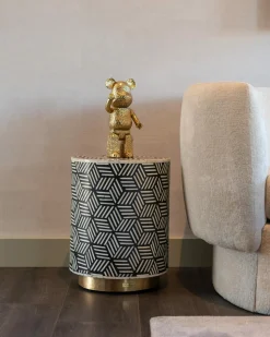 Decoratie Beer kleur goud - Loft24.nl