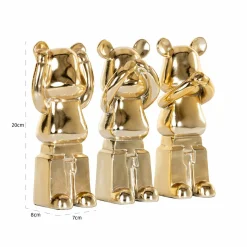 Decoratie Berna Set van 3 stuks - Loft24.nl