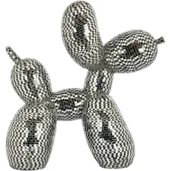 Decoratie Dog Spiegel kleur Zwart - Loft24.nl