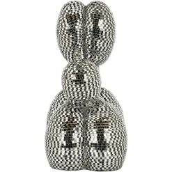 Decoratie Dog Spiegel kleur Zwart - Loft24.nl