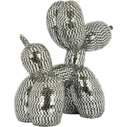 Decoratie Dog Spiegel kleur Zwart - Loft24.nl