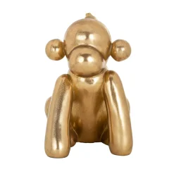 Decoratie Monkey kleur Goud - Loft24.nl