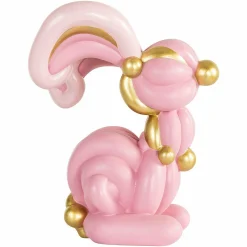 Decoratie Rabbit 31cm kleur Roze - Loft24.nl