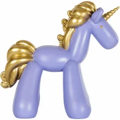Decoratie Unicorn 31cm kleur Paars - Loft24.nl