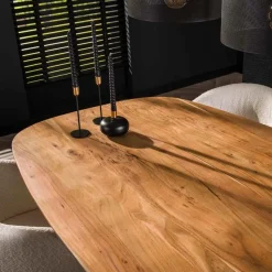 Deens Ovale Eettafel Arhus Solid 180cm - Acaciahout - Loft24.nl