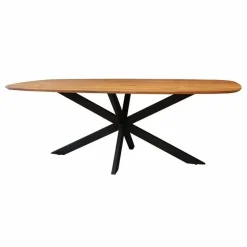 Deens Ovale Eettafel Arhus Solid 180cm - Acaciahout - Loft24.nl