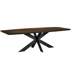 Deens Ovale Eettafel Bonvoy Eiken 260 x 100 cm - Bruin - Loft24.nl