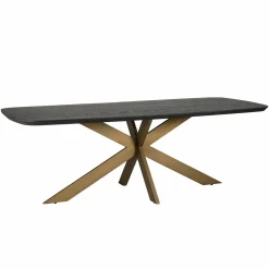 Deens Ovale Eettafel Cambon 230 x 100 cm -Dark Coffee - Loft24.nl