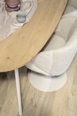 Deens Ovale Eettafel Dion 220 x 110cm - Eiken - Loft24.nl