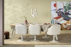 Deens Ovale Eettafel Dion 260 x 110cm - Eiken - Loft24.nl