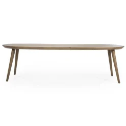 Deens Ovale Eettafel Elijah 300 x 100cm - kleur Bruin - Loft24.nl
