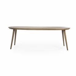 Deens Ovale Eettafel Elijah 260 x 100cm - kleur Bruin - Loft24.nl