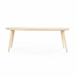 Deens Ovale Eettafel Elijah 260 x 100cm - kleur Naturel - Loft24.nl