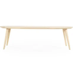 Deens Ovale Eettafel Elijah 300 x 100cm - kleur Naturel - Loft24.nl