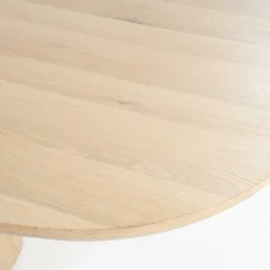 Deens Ovale Eettafel Nola Eikenhout 250 x 110 cm - Naturel - Loft24.nl