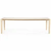 Deens Ovale Eettafel Selbu 240 x 100cm - kleur Naturel - Loft24.nl