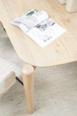 Deens Ovale Eettafel Selbu 200 x 100cm - kleur Naturel - Loft24.nl