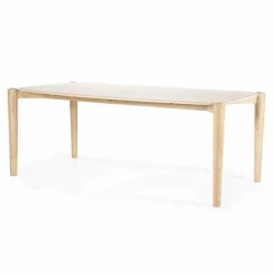 Deens Ovale Eettafel Selbu 200 x 100cm - kleur Naturel - Loft24.nl