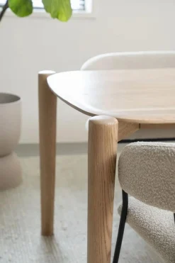 Deens Ovale Eettafel Selbu 160 x 100cm - kleur Naturel - Loft24.nl