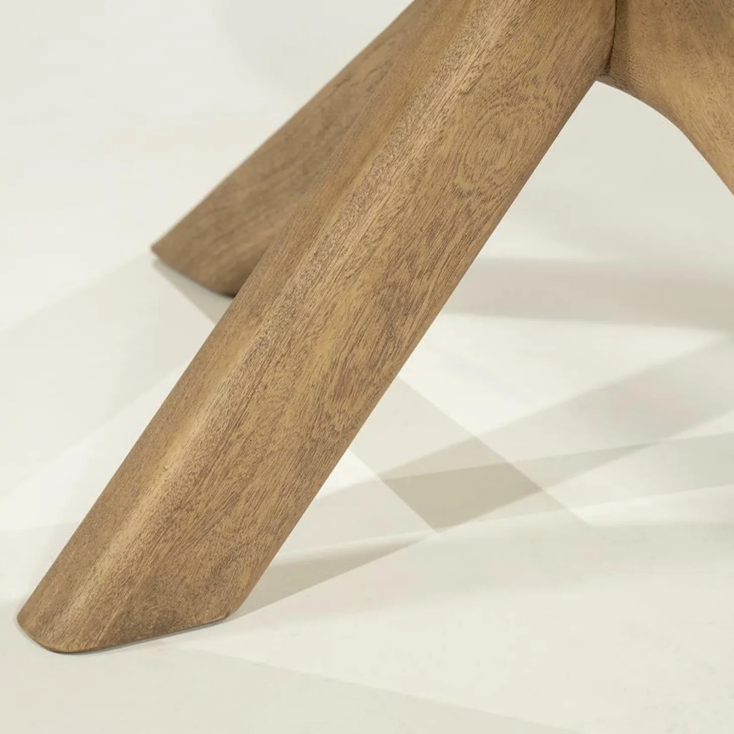 Deens Ovale Eettafel Tycho Mangohout 210 x 110 cm - Naturel - Loft24.nl