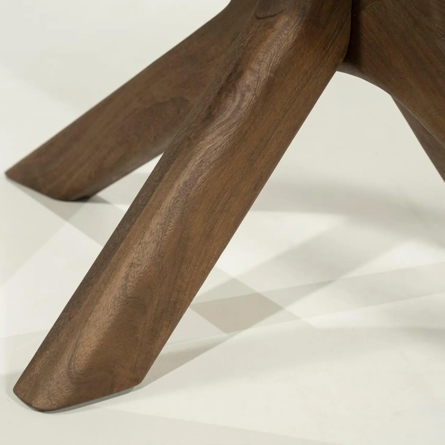 Deens Ovale Eettafel Tycho Mangohout 260 x 110 cm - Lichtbruin - Loft24.nl