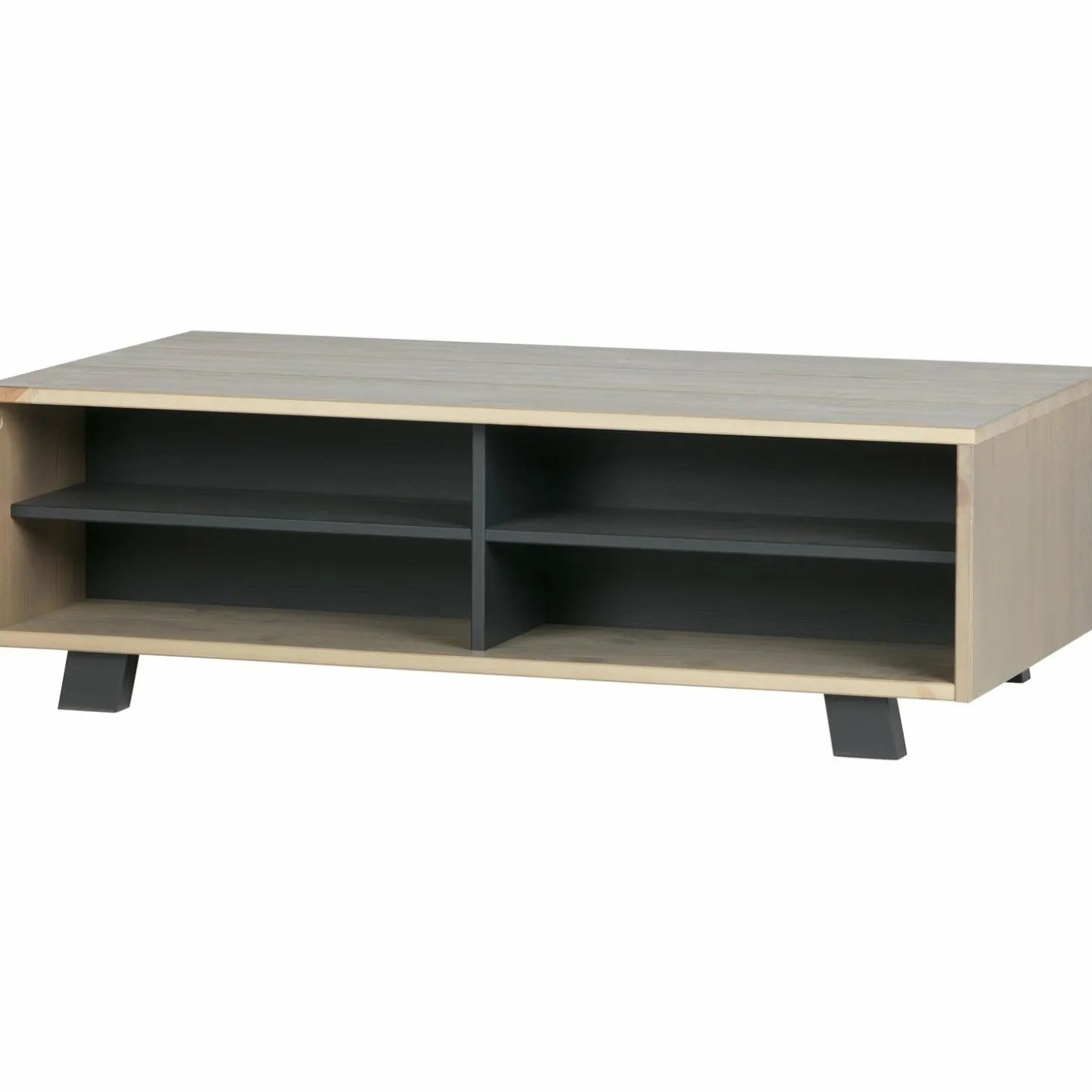 Derby salontafel grenen smoke - Loft24.nl