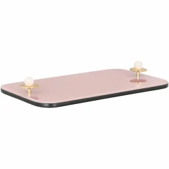 Dienblad Jalien 43 x 25cm kleur Roze - Loft24.nl