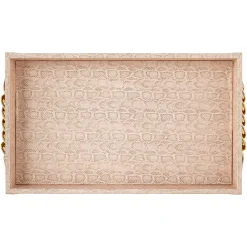 Dienblad Rowen kleur Roze - Loft24.nl