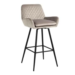 Draaibare Barstoel Linsey - zithoogte 75cm - Loft24.nl