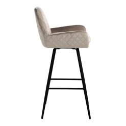 Draaibare Barstoel Linsey - zithoogte 75cm - Loft24.nl