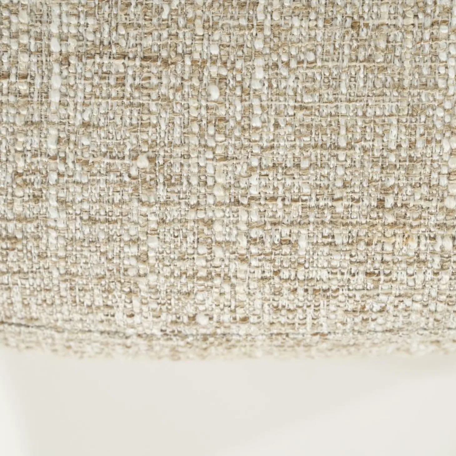 Draaibare Eetkamerstoel Connor Eiken onderstel kleur Beige - Loft24.nl