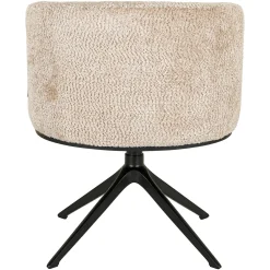 Draaibare Eetkamerstoel Cheyenne Lovely kleur Beige - Loft24.nl