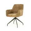 Draaibare Eetkamerstoel Hugo - Mosterd - Loft24.nl