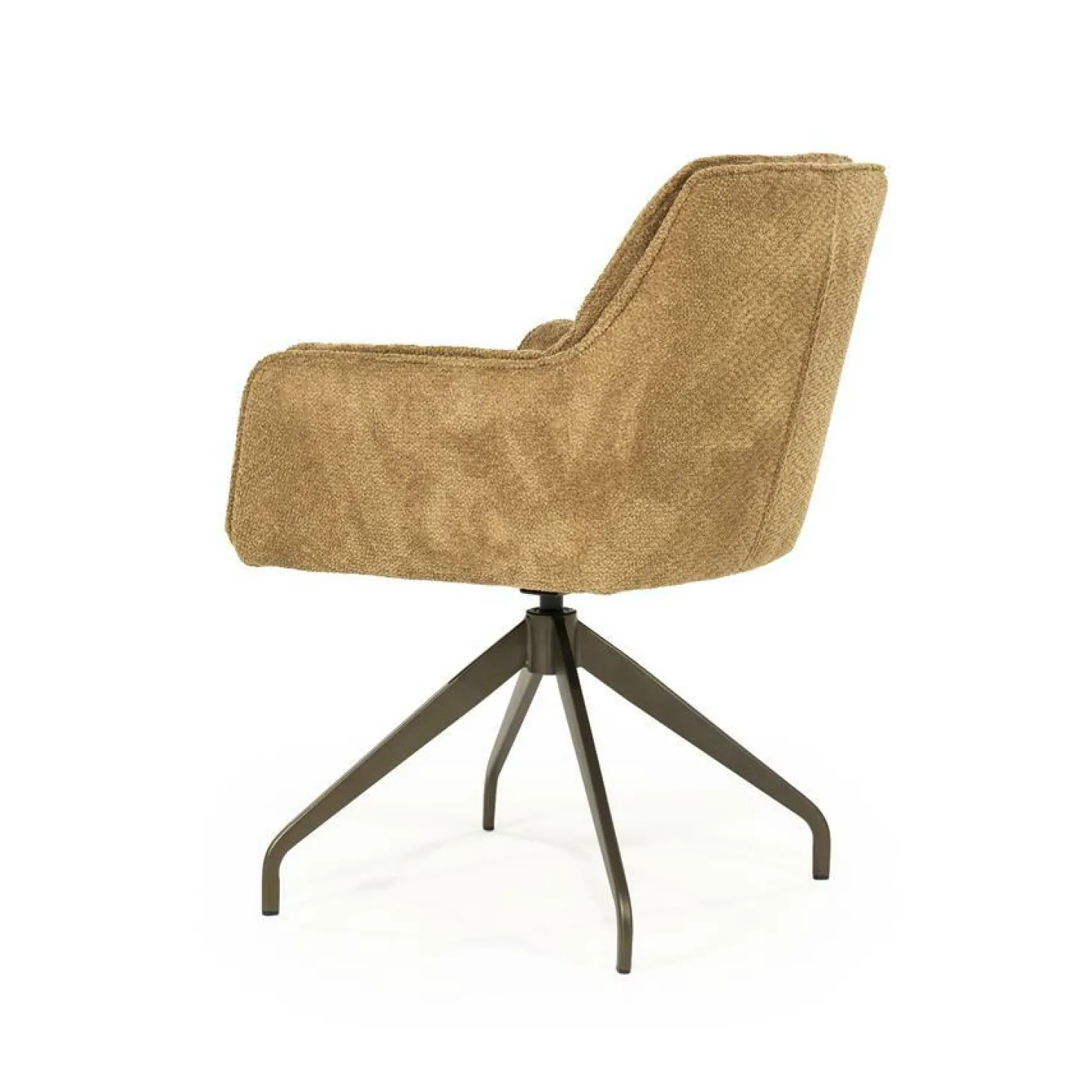 Draaibare Eetkamerstoel Hugo - Mosterd - Loft24.nl