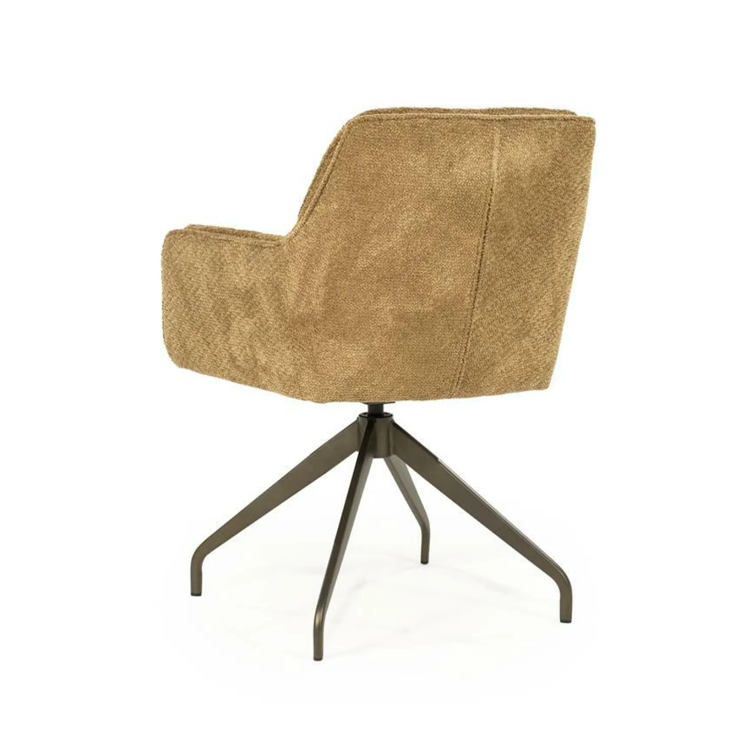 Draaibare Eetkamerstoel Hugo - Mosterd - Loft24.nl
