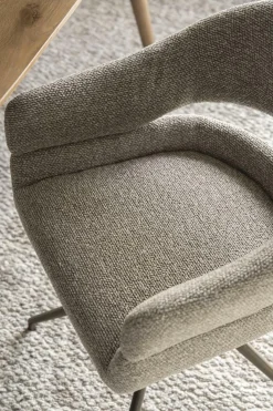 Draaibare Eetkamerstoel Hailey Boulé - Taupe - Loft24.nl