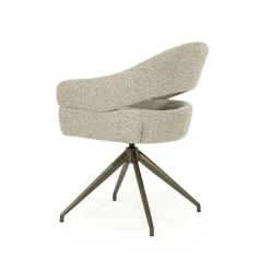 Draaibare Eetkamerstoel Hailey Boulé - Taupe - Loft24.nl