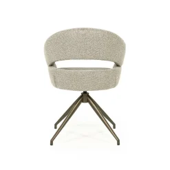 Draaibare Eetkamerstoel Hailey Boulé - Taupe - Loft24.nl